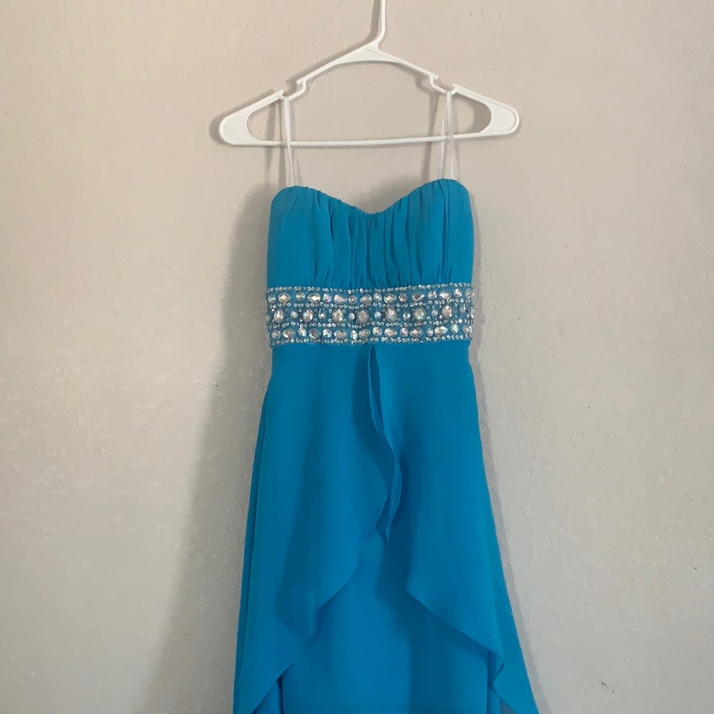 Turquoise Prom Dress
